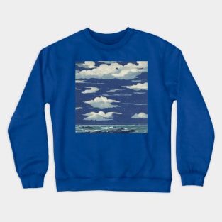 Blue Oasis Crewneck Sweatshirt